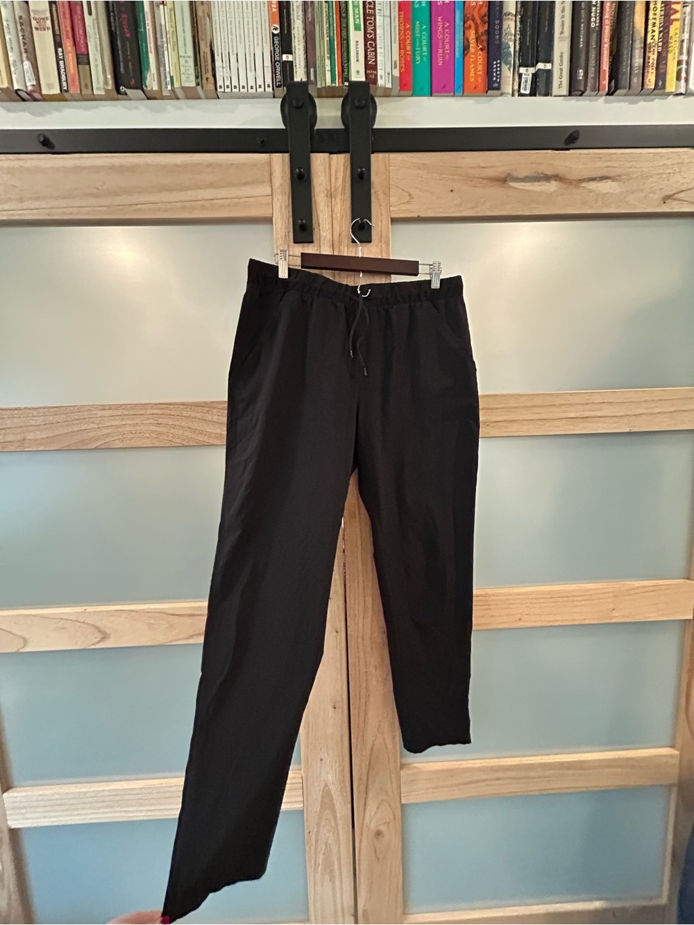 🥾🌲 HIKING PANTS black straight leg